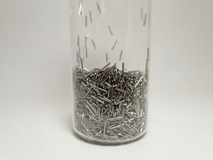 bp694 ステンレスピンφ0.5 バレル研磨機用 内容量 約50g