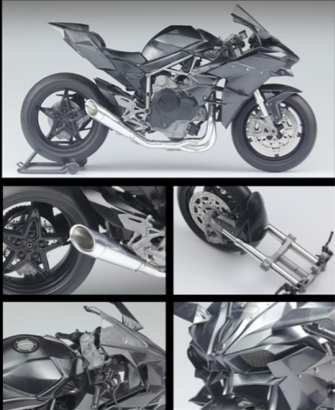 ホビーデザイン 1/12 カワサキ ニンジャ H2 カーボン