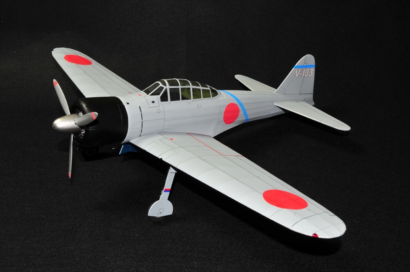 mid-bf002 1/24 零戦21型戦闘機（三菱A6M2）【STUDIO Mid