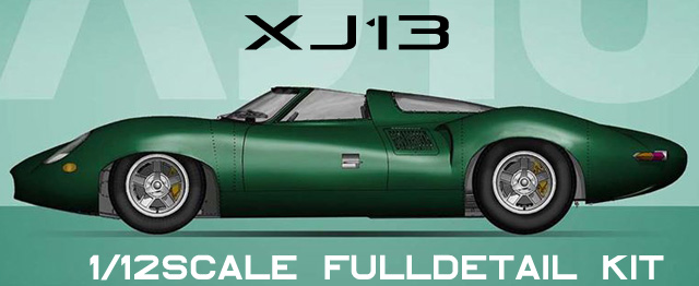 K786 XJ13 1/12scale Fulldetail Kit